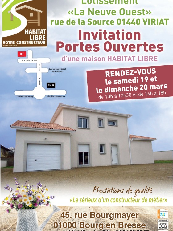 portes ouvertes constructeurs de maisons bourg en bresse