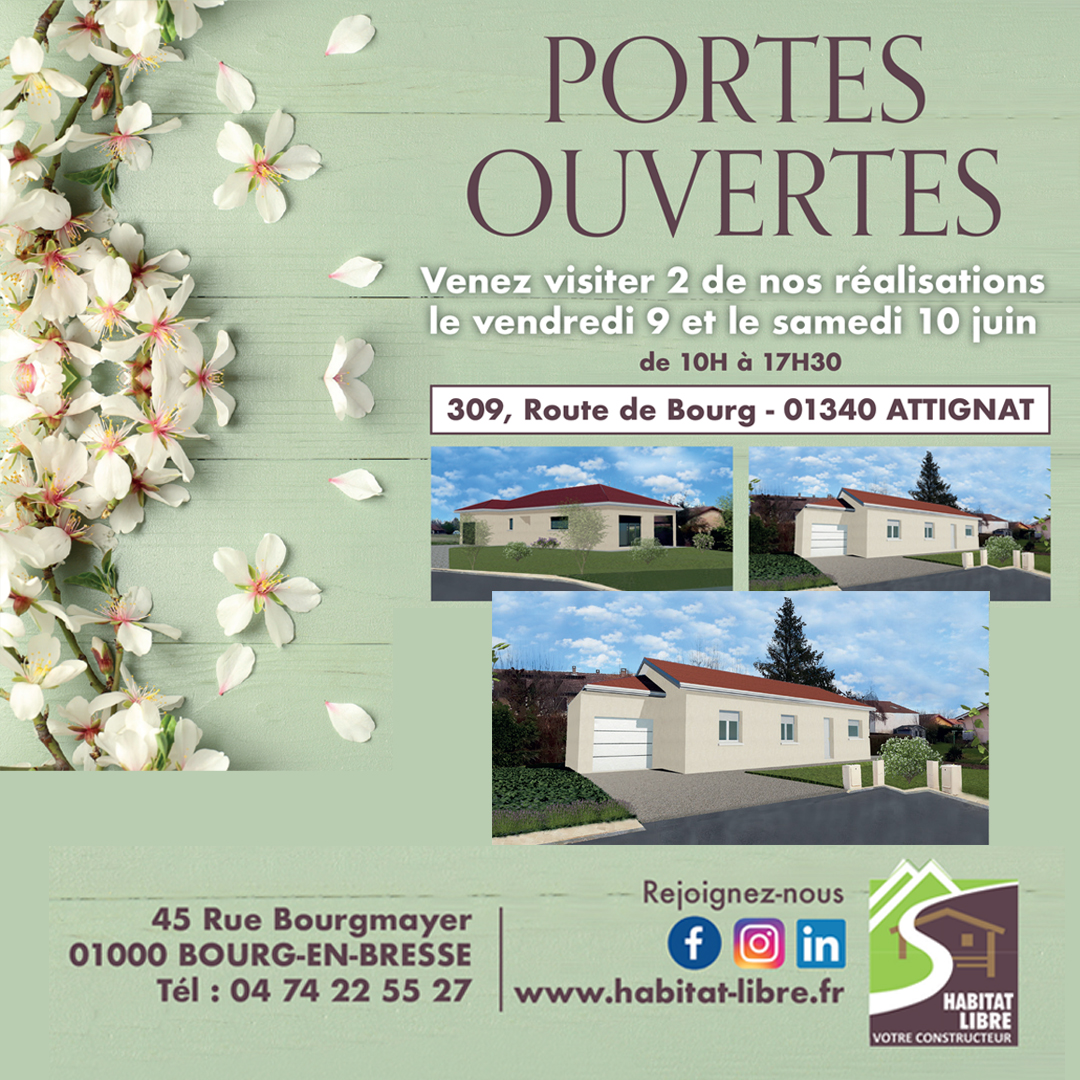 portes ouvertes constructeur maison