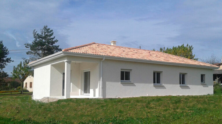 Maison de plain-pied sur mesure construite près de Bourg-en-Bresse